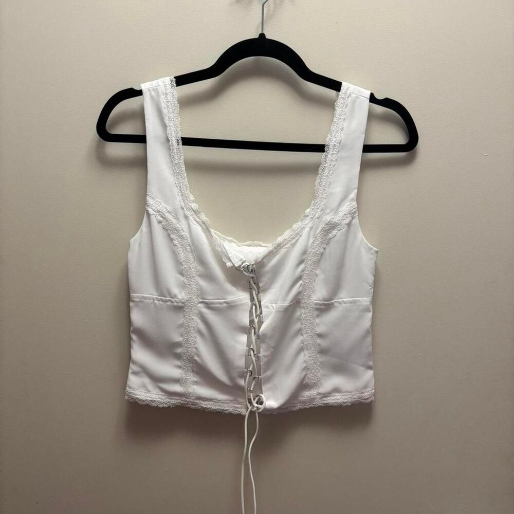 Tiger-mist Women's White Corset